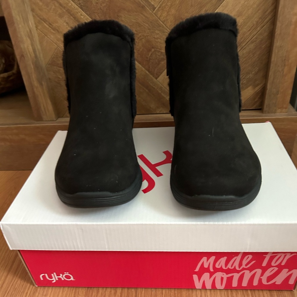 RYKA Water Repellant Zip-up Ankle Boot